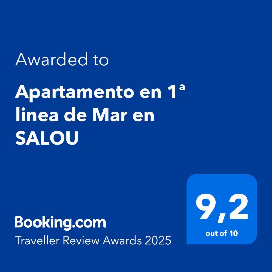 Apartamento En 1ª Linea De Mar En Салоу Экстерьер фото